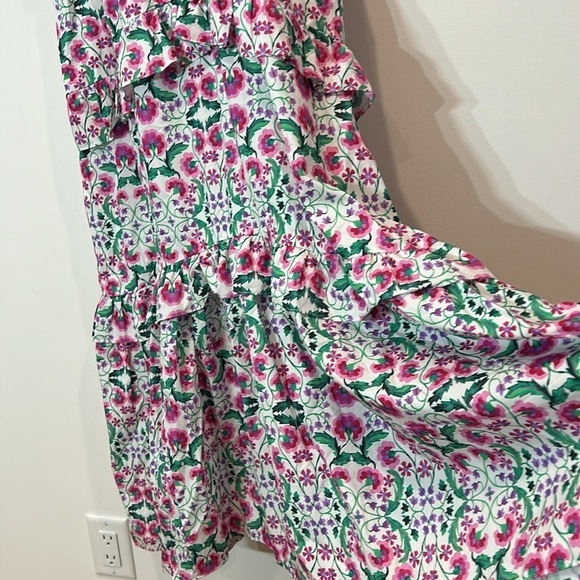 REVOLVE x MISA Los Angeles Morrison Dress in Spring Fuchsia Mix large new w tags - Picture 5 of 13